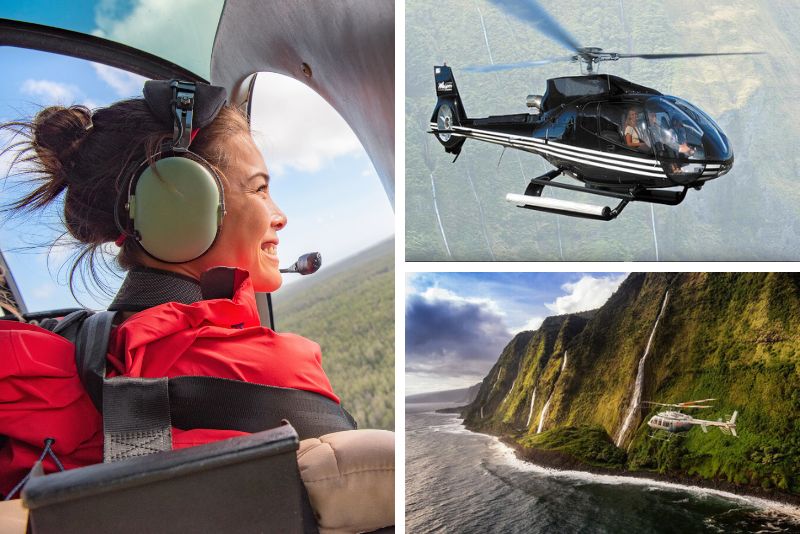 helicopter tours, Big Island