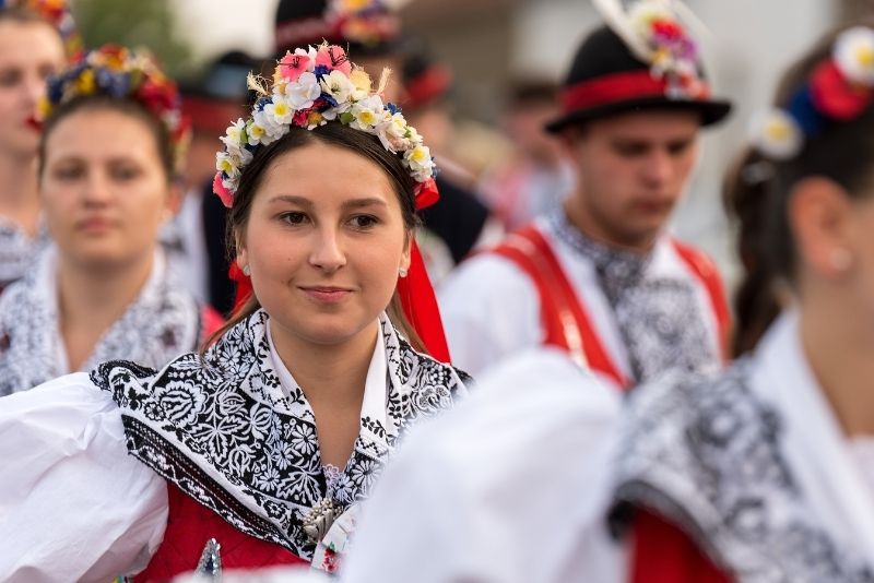 Czech folklore shows in Prague