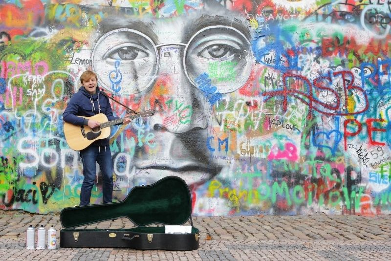 Lennon Wall, Prague