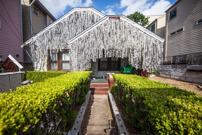 Beer Can House in Houston