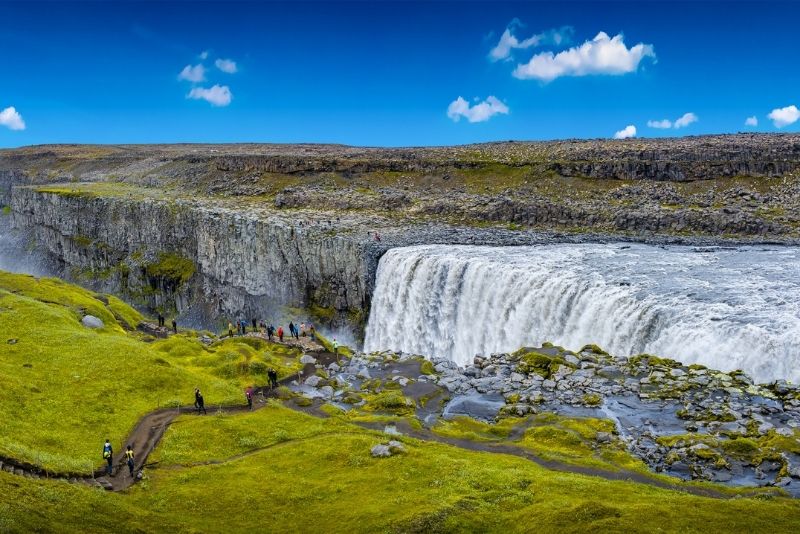 Cascada de Dettifoss en Islandia