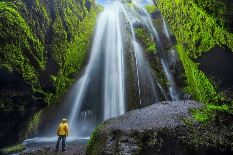 Gljúfrabúi waterfall in Iceland