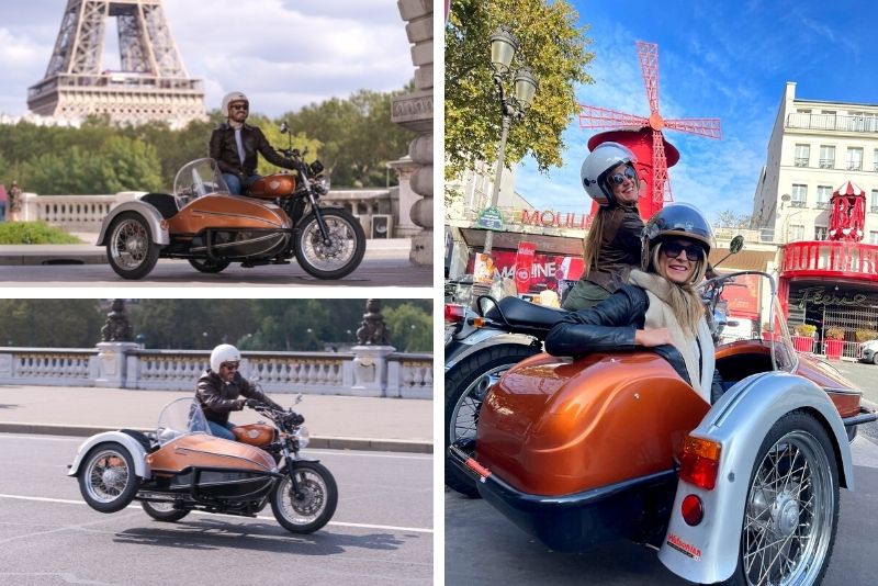 Txango Sidecar tours in Paris