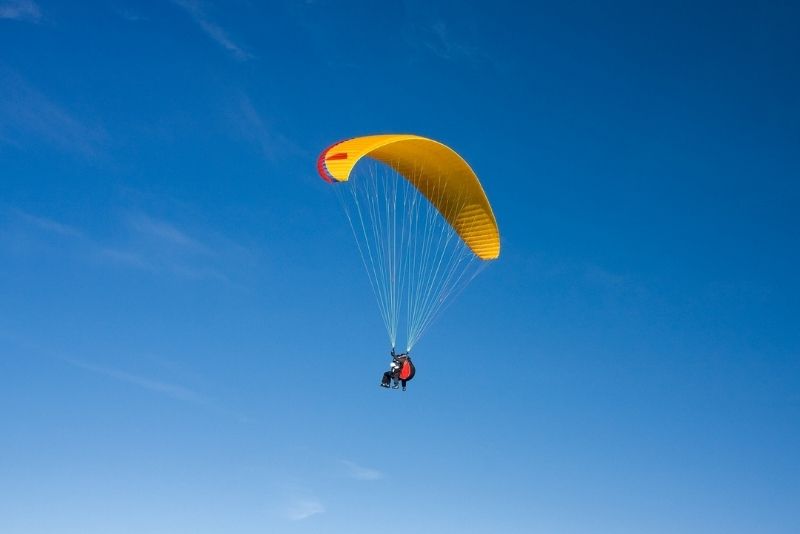 paragliding in Iceland