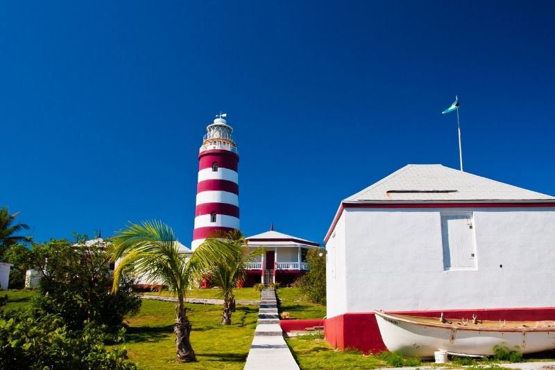 Elbow Reef Lighthouse in Elbow Cay, The Bahamas
