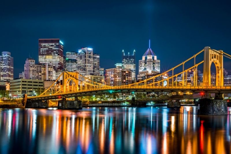 PNC Park at night!!  Pnc park, Allegheny county, Sydney opera house