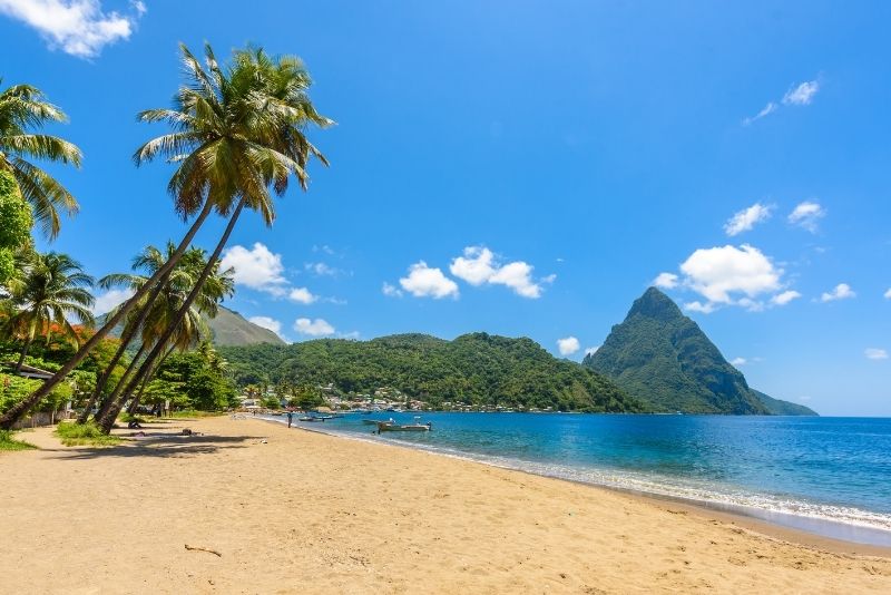 Soufriere Bay, St Lucia