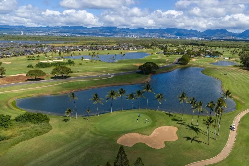 golf courses, Honolulu