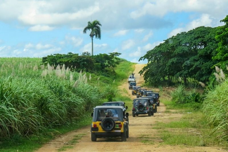 jeep tour in Punta Cana