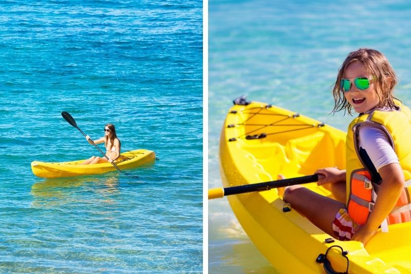 kayak tours in Oahu