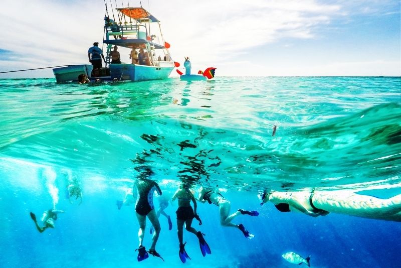 snorkeling in Cozumel