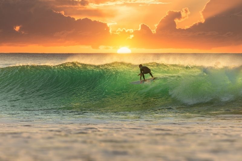 surfing in Cabo San Lucas