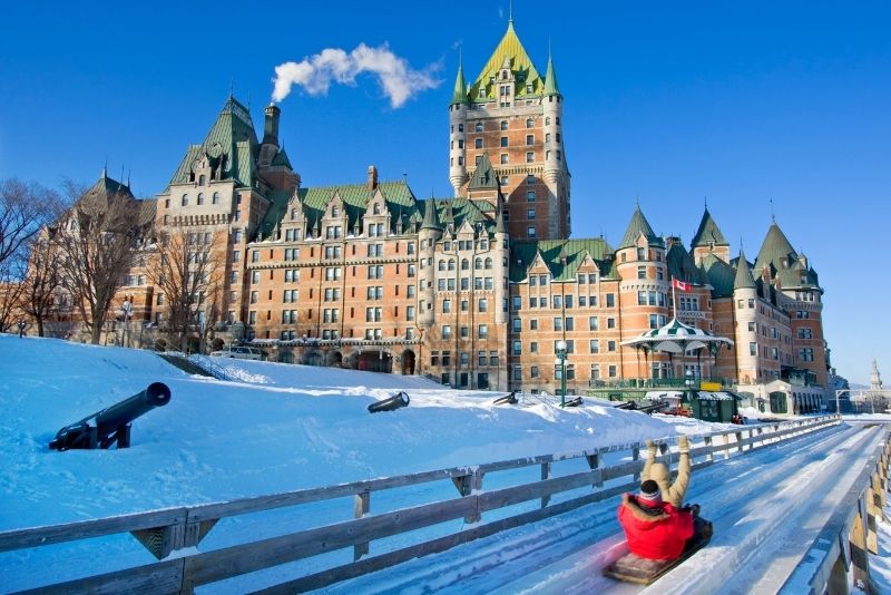 Château Frontenac Hotel in Quebec City