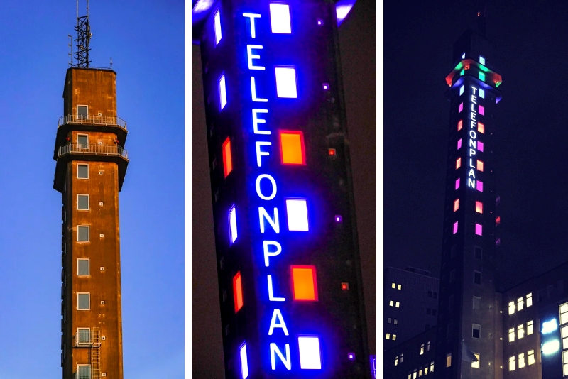 Colour by Numbers at Telefonplan Tower, Stockholm