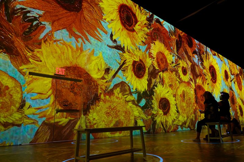 Immersive Van Gogh art exhibition in Las Vegas