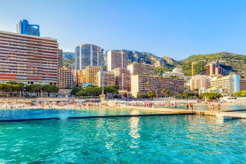 Plage du Larvotto, Monaco