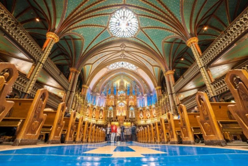 Notre-Dame Basilica of Montreal, Canada