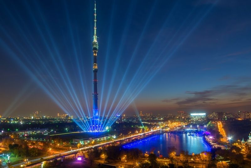 Ostankino TV Tower. Moscow