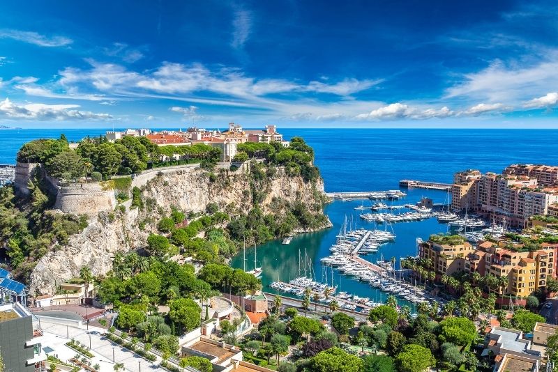 Port de Fontvieille in Monaco