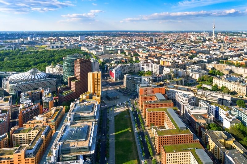 funky places to visit in berlin Potsdamer Platz, Berlin