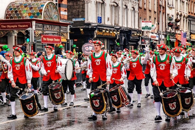 Défilé de la Saint-Patrick à Dublin