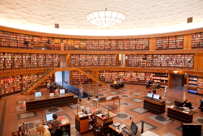 Stockholm Public Library, Sweden
