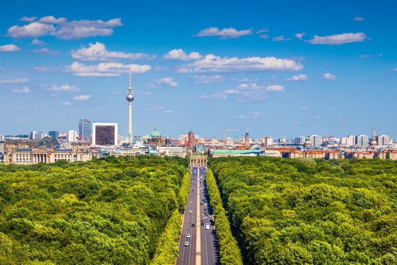 funky places to visit in berlin Tiergarten Park, Berlin