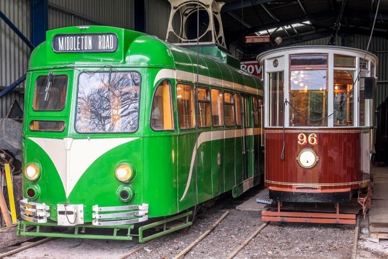 Tramways Museum in Heaton Park, Manchester