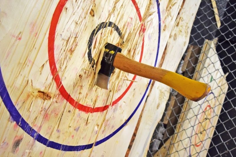 ax throwing in Panama City Beach