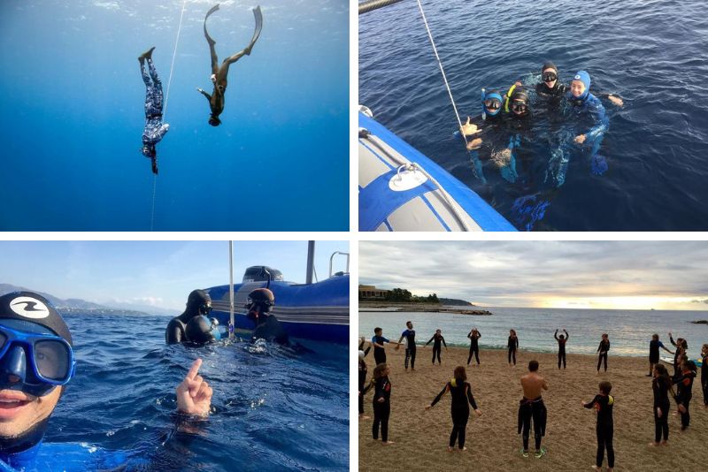 freediving in Monaco