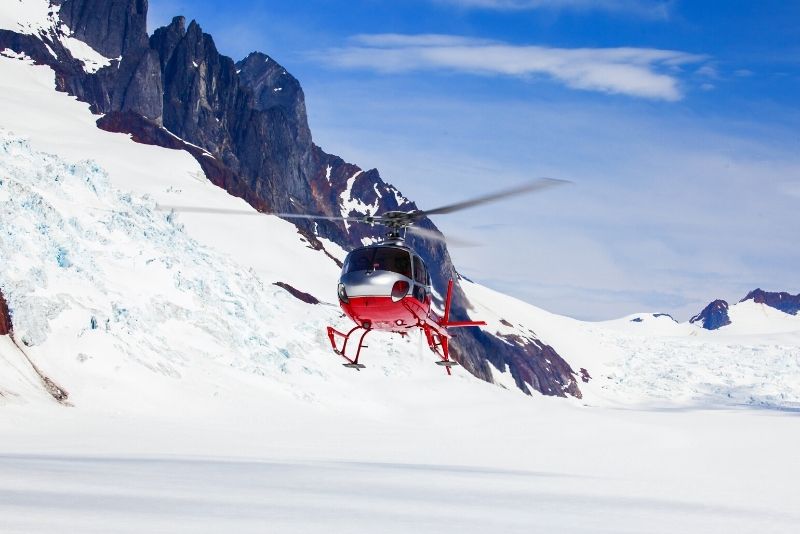helicopter tour in Juneau