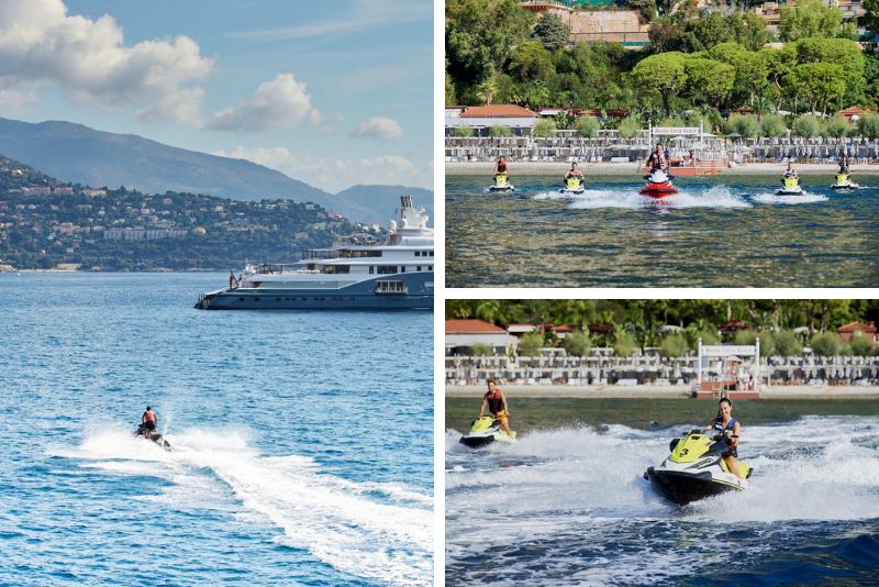 jet ski in Monaco