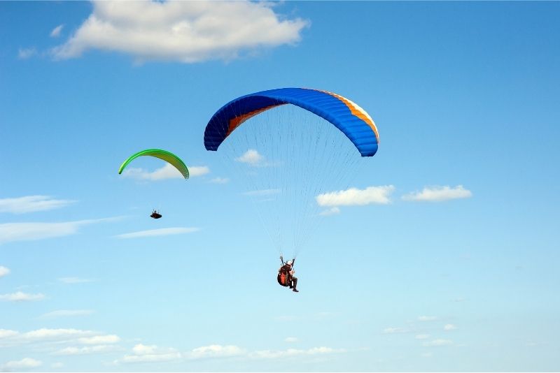 paragliding in Athens