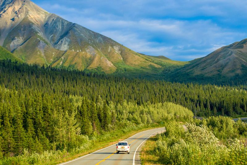 scenic drives in Fairbanks