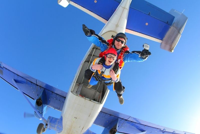 skydiving in Las Vegas