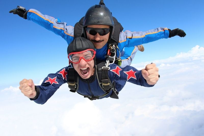 skydiving in Panama City Beach