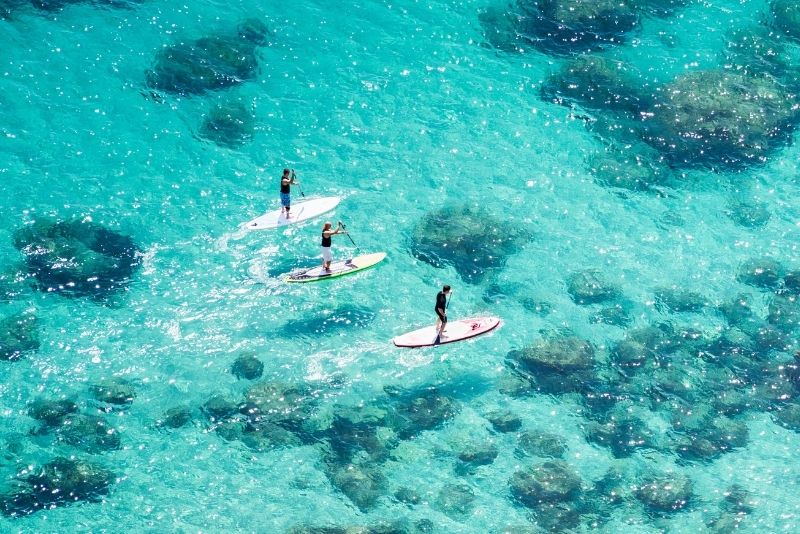 stand-up paddleboarding in Panama City Beach