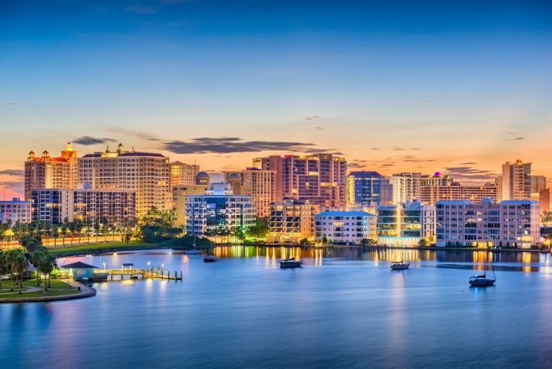 Only in Sarasota: Dolphins at Bayfront Park