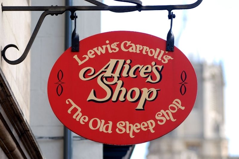 Alice's Shop, Oxford