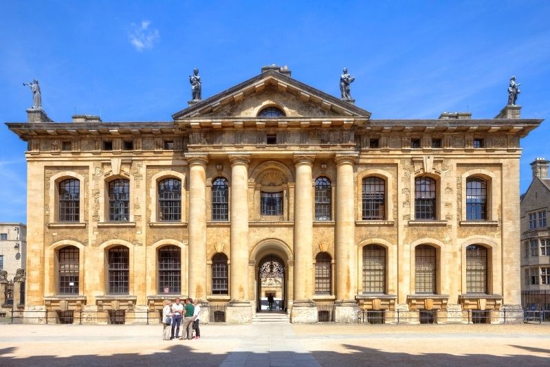 Bodleian Library in Oxford University