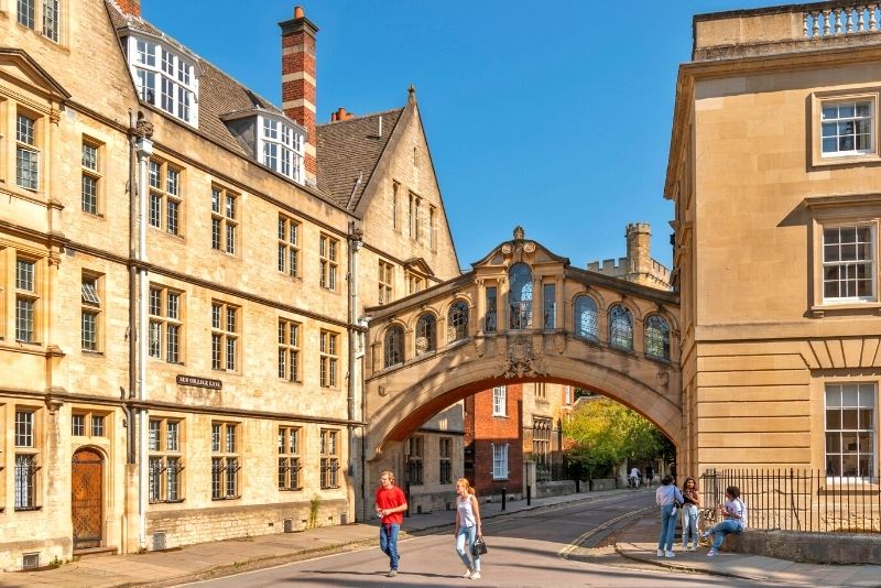 Hertford Bridge, Universität Oxford