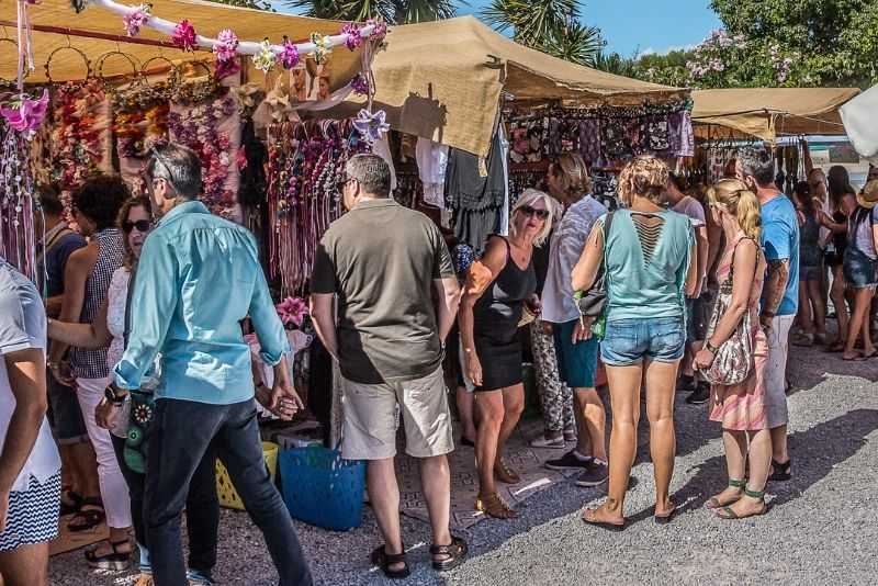 Las Dalias de Ibiza flea market