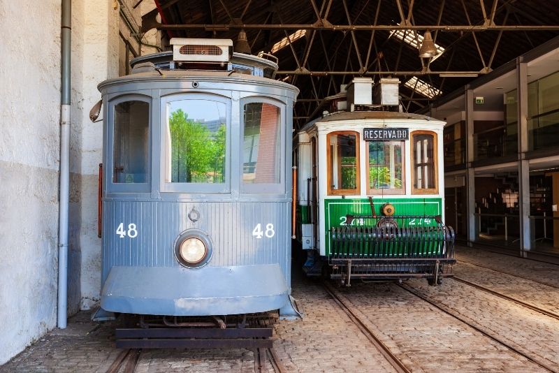 Straßenbahnmuseum Porto, Straßenbahnmuseum