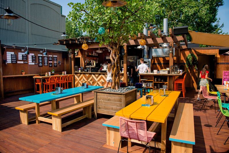 best rooftop patios in Banff