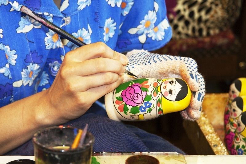 doll painting classes in St. Petersburg