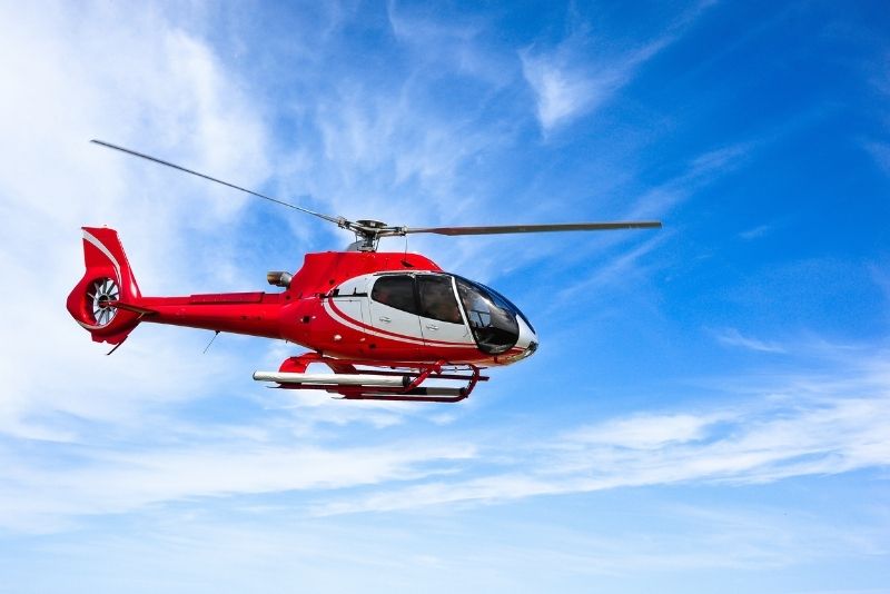 helicopter tours in Banff