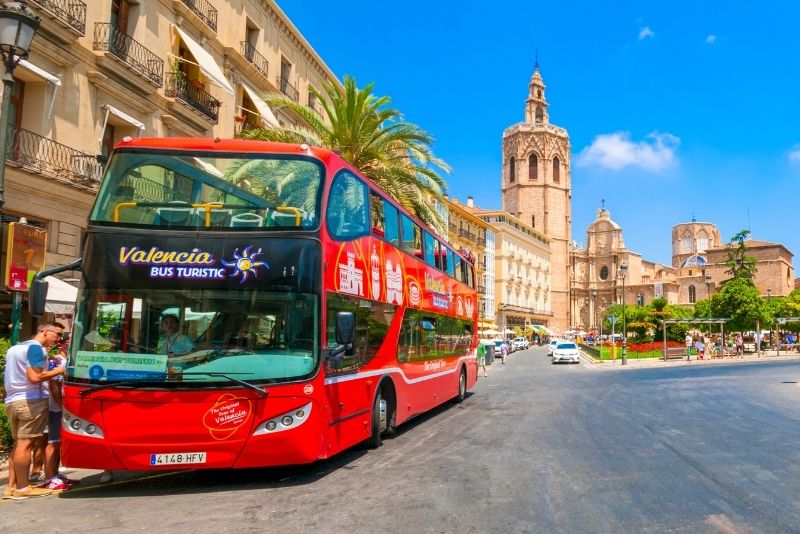 hop-on hop-off bus tour, Valencia