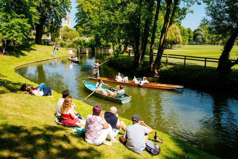 punt boats, Oxford