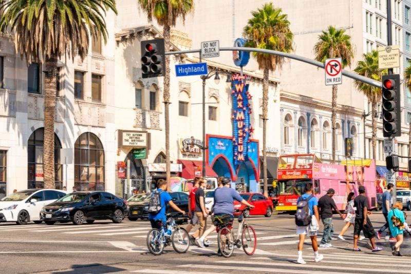 bike tour in Hollywood