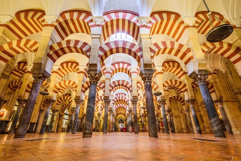 Cordova Mosque day trips from Granada